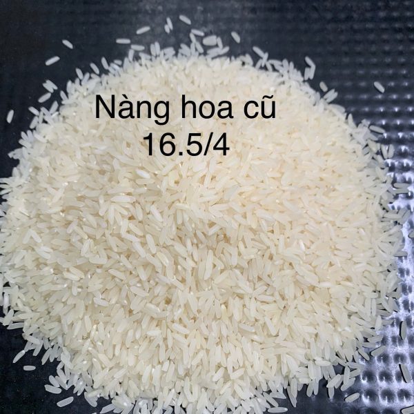 Gạo Nàng Hoa Cũ 16.5/4 – Gạo phổ thông, thơm nhẹ, giá tốt