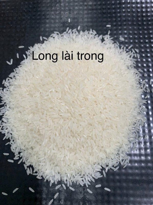 Gạo Long Lài Trong – Hạt dài, cơm trắng trong, thơm nhẹ